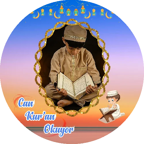 Sünnet Temalı Yuvarlak Açacak Magneti